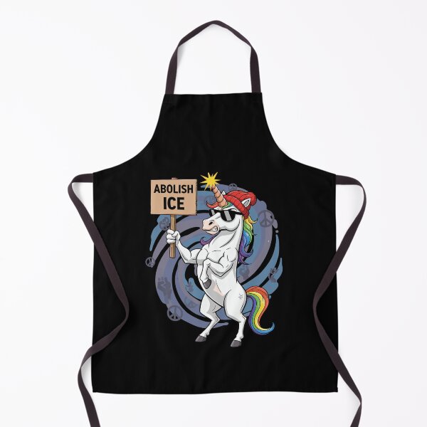 Item preview, Radical Unicorn "Abolish ICE" Protest Art designed and sold by Evaevonechi.