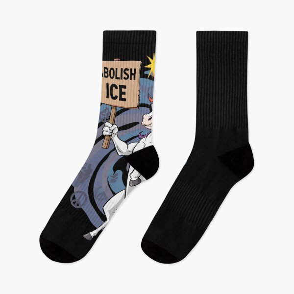Item preview, Radical Unicorn "Abolish ICE" Protest Art designed and sold by Evaevonechi.