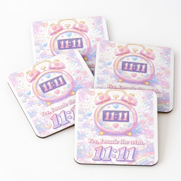 Item preview, 11:11 Angel Number Alarm Clock – Manifestation Art designed and sold by DeluluDept.