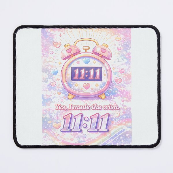 Item preview, 11:11 Angel Number Alarm Clock – Manifestation Art designed and sold by DeluluDept.