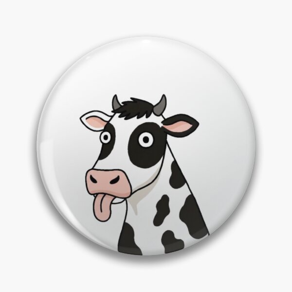 Item preview, Vaca Loca Derp – Ilustración Divertida de Vaca designed and sold by HeyHas.