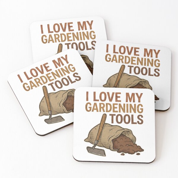 Item preview, Funny I Love My Gardening Tools Distressed Vintage Rustic designed and sold by chattsuede.