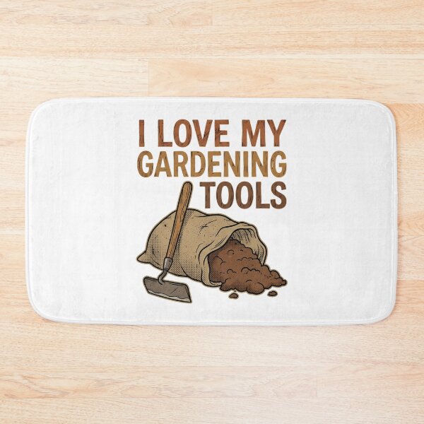 Item preview, Funny I Love My Gardening Tools Distressed Vintage Rustic designed and sold by chattsuede.