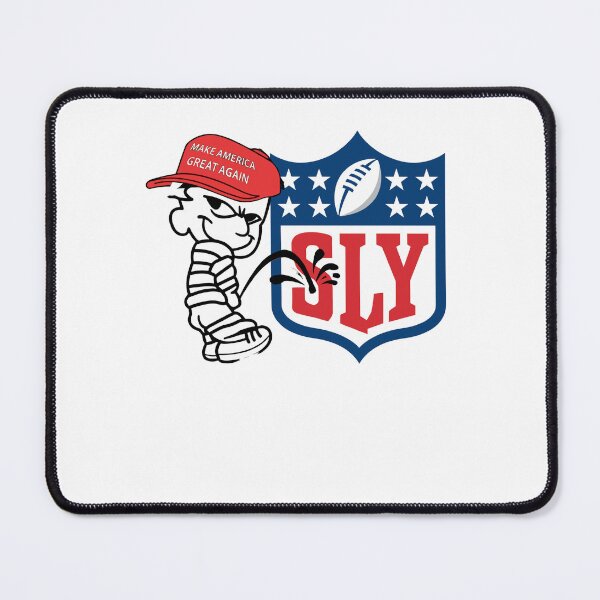 Item preview, MAGA Character Peeing on SLY  Shield designed and sold by Evaevonechi.