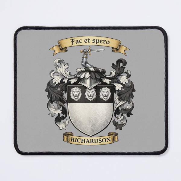 Item preview, The Richardson Family Coat of Arms designed and sold by BagTown Clans.