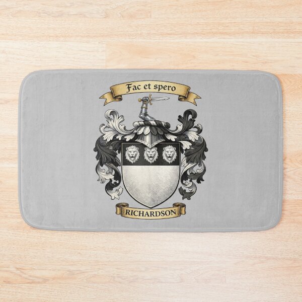 Item preview, The Richardson Family Coat of Arms designed and sold by BagTown Clans.