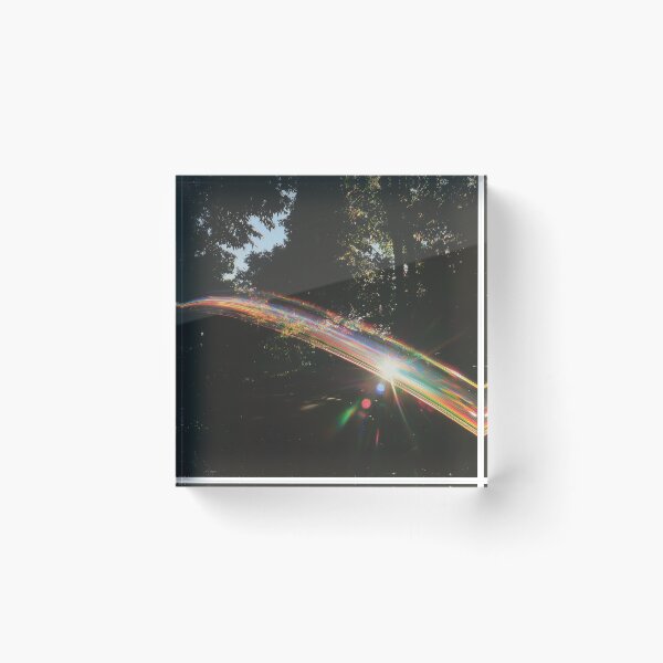 Item preview, Rainbow Light Trail in Dark Forest Vintage Film Aesthetic designed and sold by tgcww.
