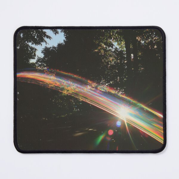 Item preview, Rainbow Light Trail in Dark Forest Vintage Film Aesthetic designed and sold by tgcww.