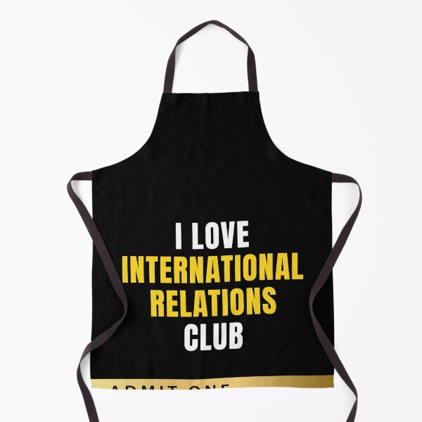 Item preview, I Love International Relations Club designed and sold by MaryAller.
