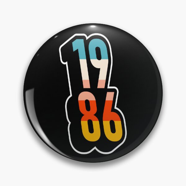 Item preview, 1986 Retro Geometric Typography designed and sold by MZS Studio.