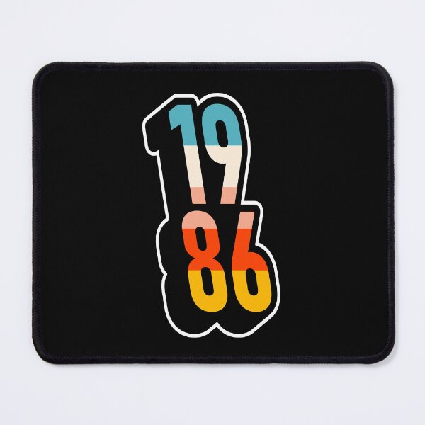 Item preview, 1986 Retro Geometric Typography designed and sold by MZS Studio.