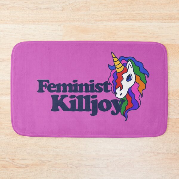 Item preview, Feminist Killjoy Unicorn Art Print | Bold Rainbow Feminist Statement Design designed and sold by FrictionMaxxing.