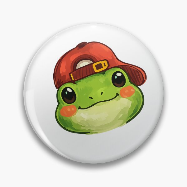 Artikelvorschau, Cooler Frosch mit Kappe entworfen und verkauft von HeyHas.