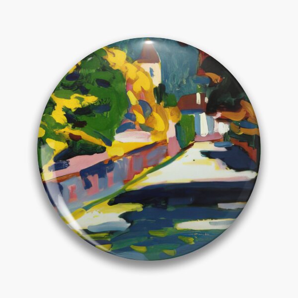 Item preview, AUTUMN IN BAVARIA 1908 By Wassily Kandinsky designed and sold by erinkavanagh.