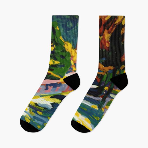 Item preview, AUTUMN IN BAVARIA 1908 By Wassily Kandinsky designed and sold by erinkavanagh.