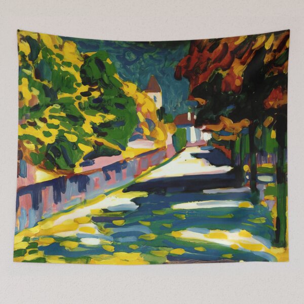 Item preview, AUTUMN IN BAVARIA 1908 By Wassily Kandinsky designed and sold by erinkavanagh.