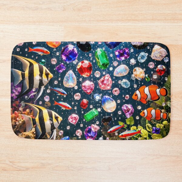 Item preview, Copy of Different fish types in dazzling waters designed and sold by Uniqueartai.