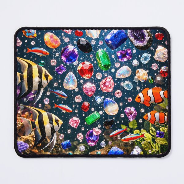 Item preview, Copy of Different fish types in dazzling waters designed and sold by Uniqueartai.