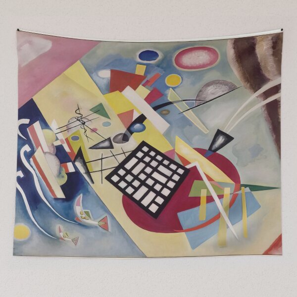 Item preview, BLACK FRAME 1922 By Wassily Kandinsky designed and sold by erinkavanagh.