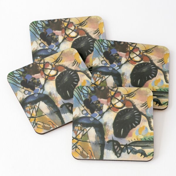 Item preview, BLACK SPOT 1912 By Wassily Kandinsky designed and sold by erinkavanagh.