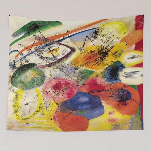 Item preview, BLACK STROKES I 1913 By Wassily Kandinsky designed and sold by erinkavanagh.