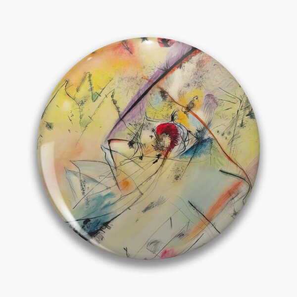 Item preview, BRIGHT PICTURE 1913 By Wassily Kandinsky designed and sold by erinkavanagh.