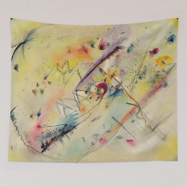 Item preview, BRIGHT PICTURE 1913 By Wassily Kandinsky designed and sold by erinkavanagh.