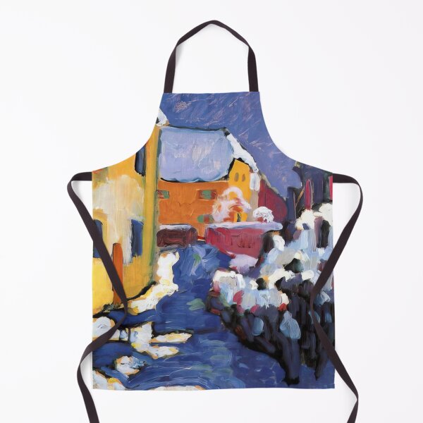 Item preview, CEMETERY AND VICARAGE IN KOCHEL 1909 By Wassily Kandinsky designed and sold by erinkavanagh.