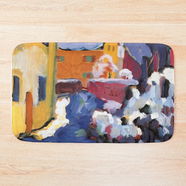 Item preview, CEMETERY AND VICARAGE IN KOCHEL 1909 By Wassily Kandinsky designed and sold by erinkavanagh.