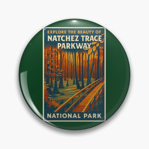 Item preview, Natchez Trace Scenic Trail  designed and sold by Broken Antler Designs .