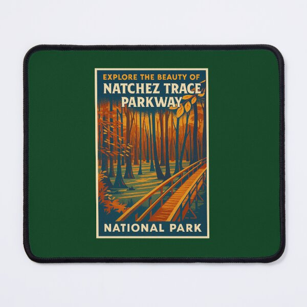 Item preview, Natchez Trace Scenic Trail designed and sold by Broken Antler Designs .