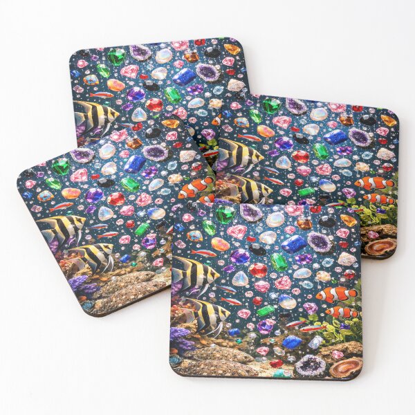 Item preview, Copy of Different fish types in dazzling waters designed and sold by Uniqueartai.