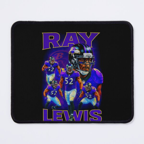 Item preview, Ray Lewis Baltimore Retro Football Design designed and sold by TheArtOfCar.