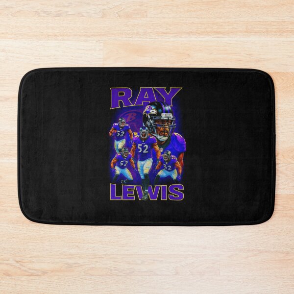 Item preview, Ray Lewis Baltimore Retro Football Design designed and sold by TheArtOfCar.