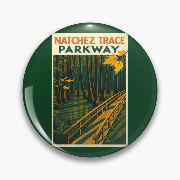 Item preview, Natchez Trace Scenic Trail  designed and sold by Broken Antler Designs .
