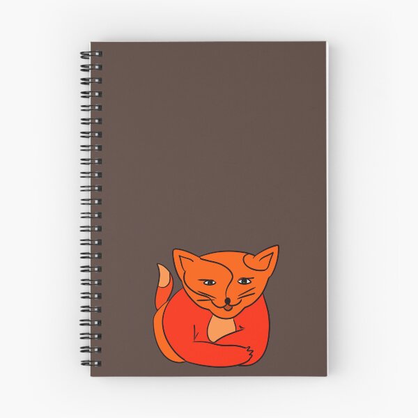 Item preview, Cool red smiling fox hand drawn illustration designed and sold by Caterina@.