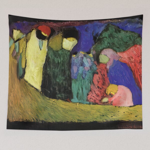 Item preview, ENCOUNTER 1908 By Wassily Kandinsky designed and sold by erinkavanagh.