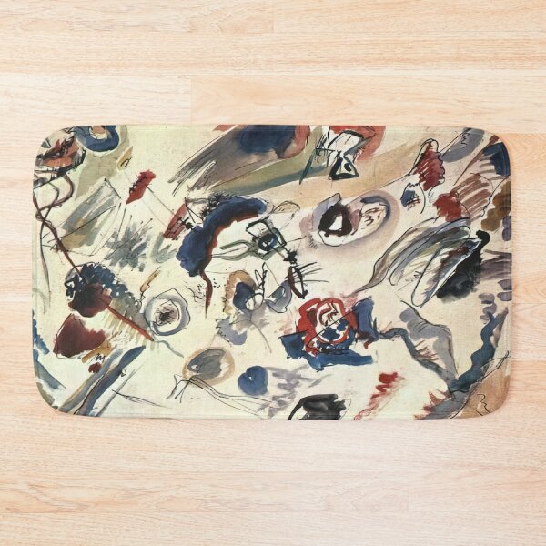 Item preview, FIRST ABSTRACT WATERCOLOR 1910 By Wassily Kandinsky designed and sold by erinkavanagh.