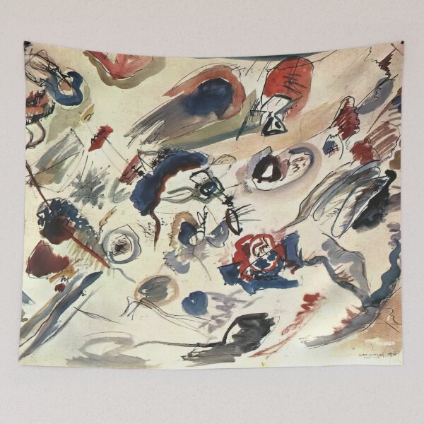 Item preview, FIRST ABSTRACT WATERCOLOR 1910 By Wassily Kandinsky designed and sold by erinkavanagh.
