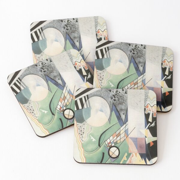 Item preview, GREEN COMPOSITION 1923 By Wassily Kandinsky designed and sold by erinkavanagh.