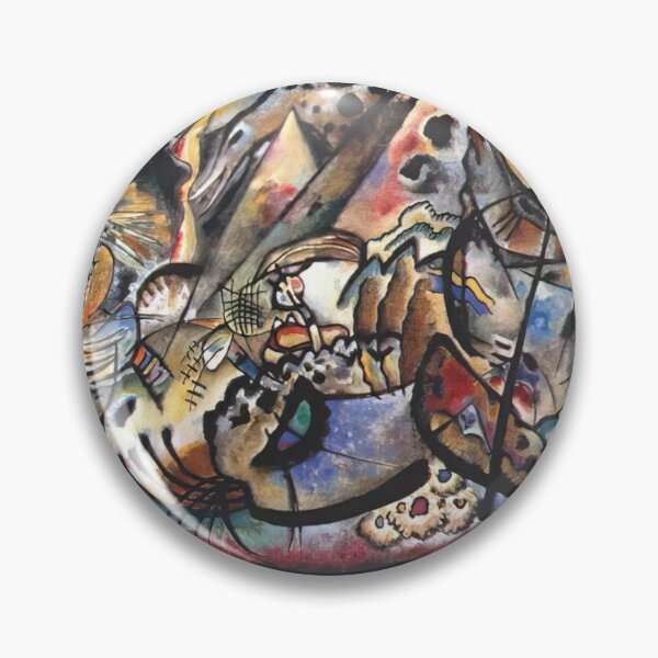 Item preview, GREY OVAL 1917 By Wassily Kandinsky designed and sold by erinkavanagh.