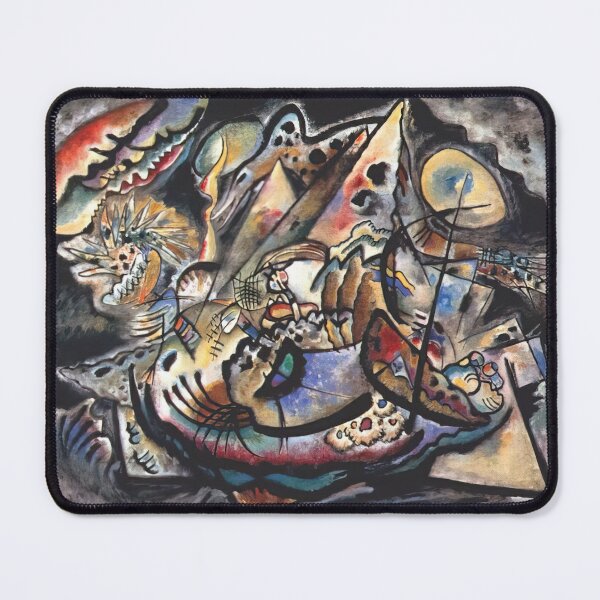 Item preview, GREY OVAL 1917 By Wassily Kandinsky designed and sold by erinkavanagh.