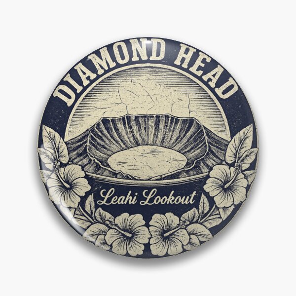 Item preview, Diamond Head Hawaii – Leahi Lookout Vintage    #808 designed and sold by NoShirtNoService.