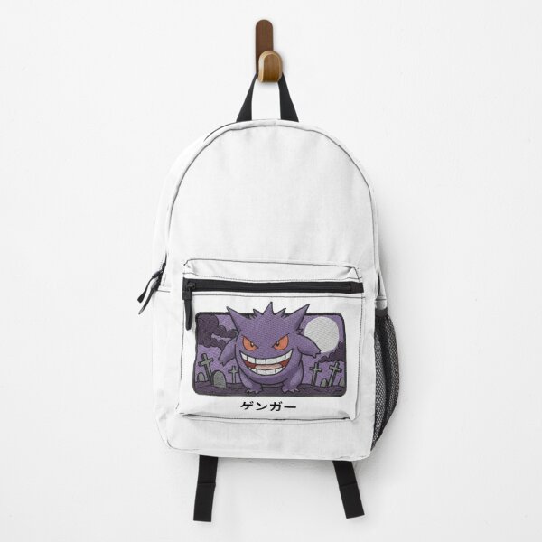 Item preview, Spooky Purple Monster in Graveyard Embroidery designed and sold by Yokai Ramen.