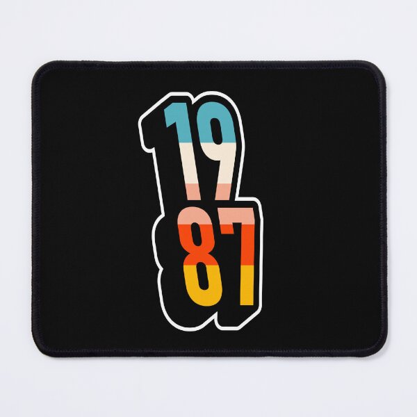 Item preview, 1987 Retro Geometric Typography designed and sold by MZS Studio.