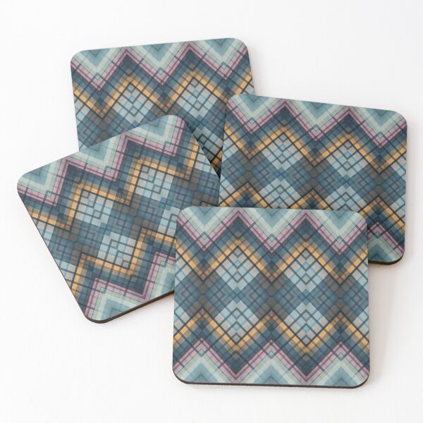 Item preview, Pastel and Gray Crazy Plaid designed and sold by Sachie's Studio.