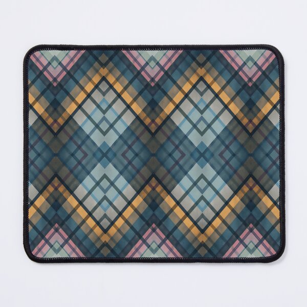 Item preview, Pastel and Gray Crazy Plaid designed and sold by Sachie's Studio.
