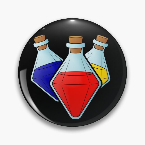 Item preview, RPG Diamond Potion Trio - Health, Mana & Energy Set designed and sold by AlexAnewArt.