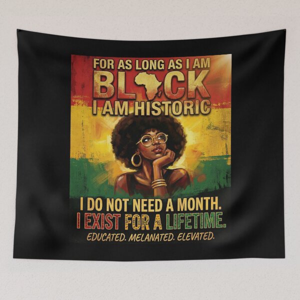 Item preview, As Long As I’m Black Historic t-shirt designed and sold by JaaCreativeShop.