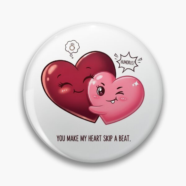Item preview, Arte divertido de San Valentín con dos corazones y un amor designed and sold by RBCTk.
